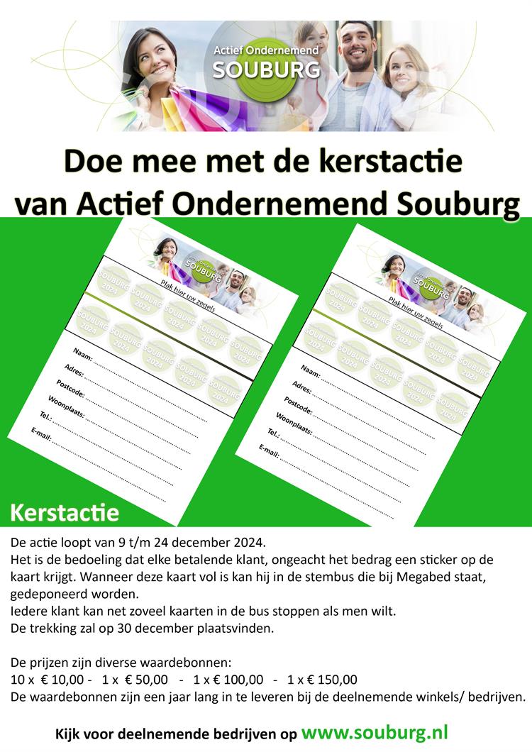 KERSTACTIE Actief Ondernemend Souburg