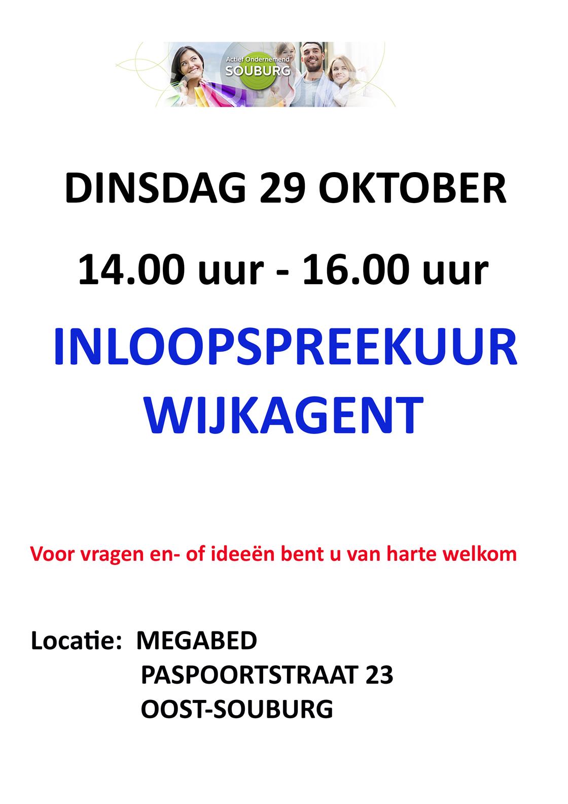 Inloopspreekuur Wijkagent Souburg