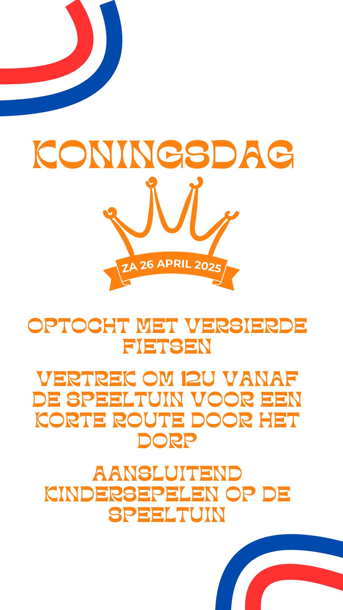 Optocht met versierde Fietsebn