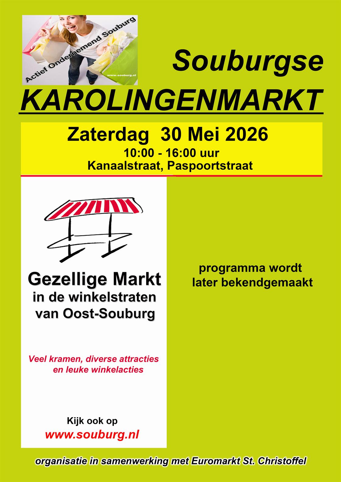 Karolingenmarkt MEI in Oost-Souburg