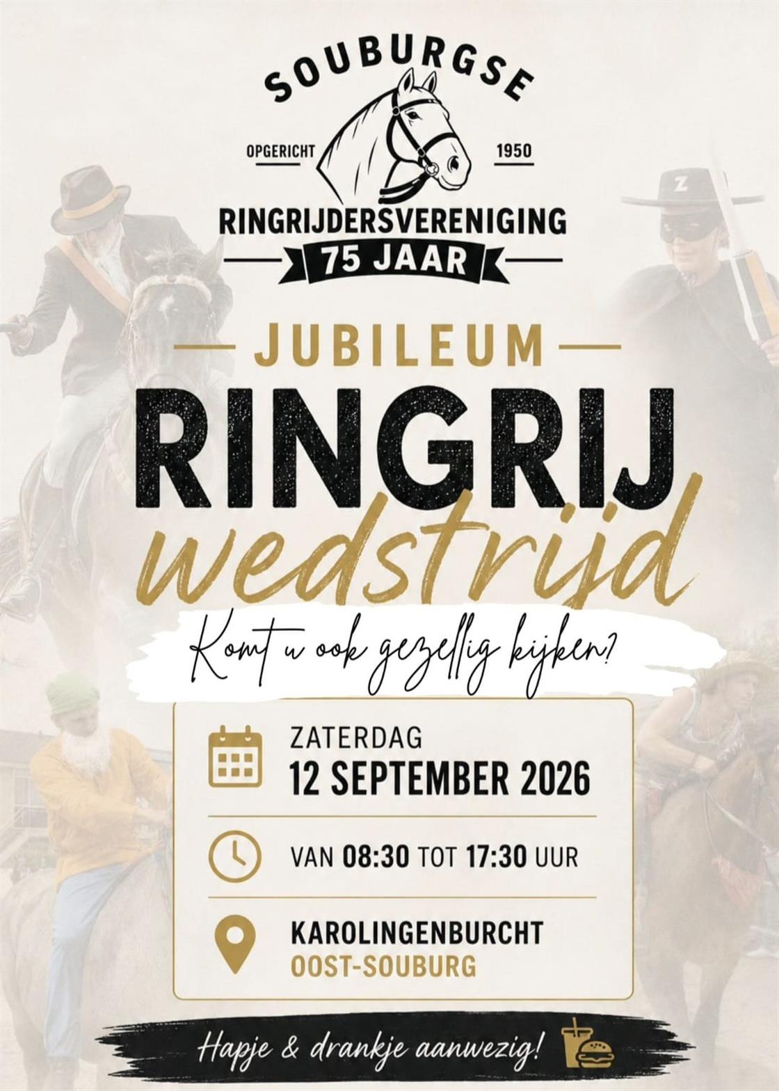 Jubileum Ringrij Wedstrijd