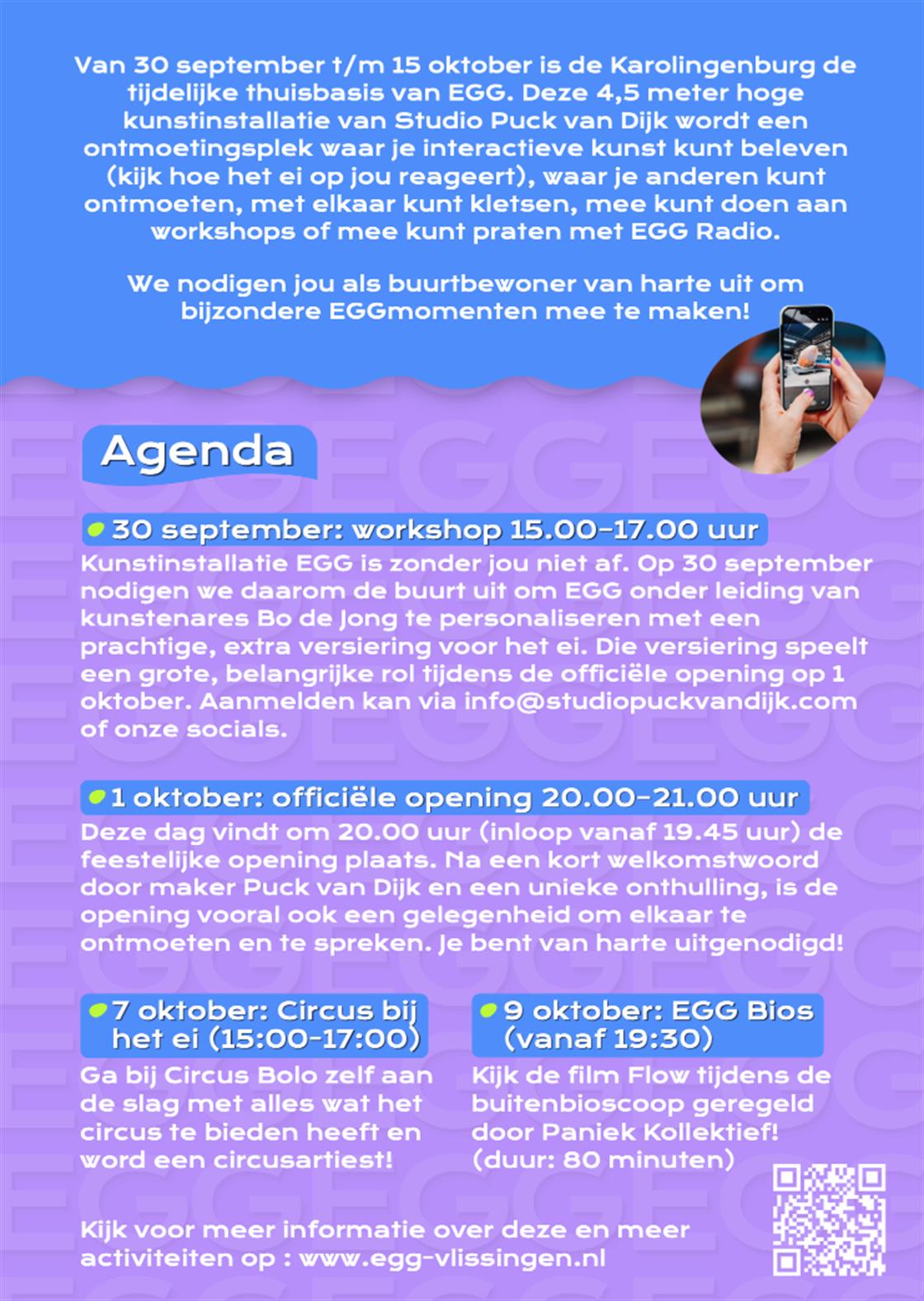 Circus bij het ei